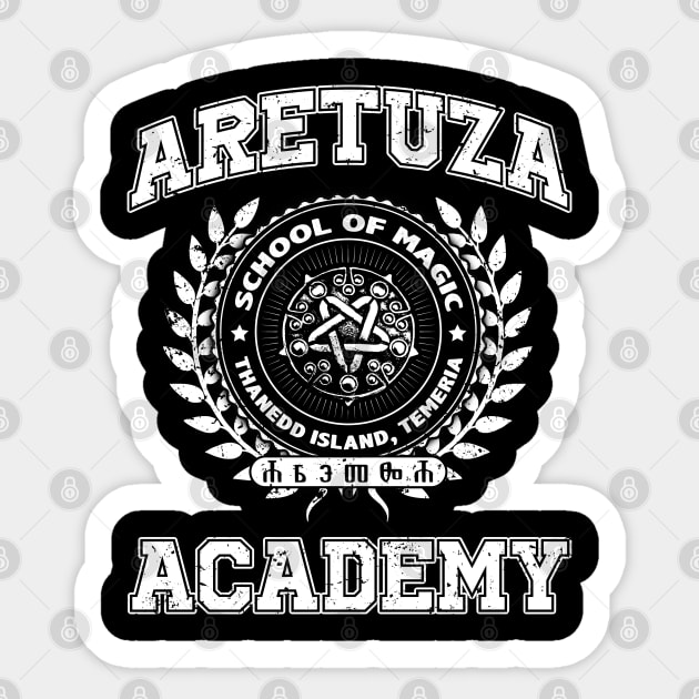 Aretuza Academy Witcher Magic School Sticker by Designwolf